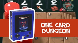 One Card Dungeon - le jeu en 2 minutes !