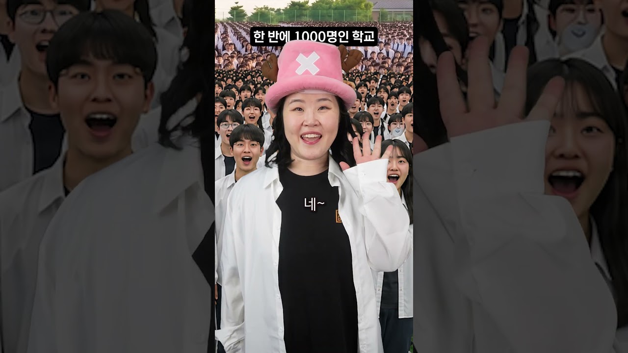 한 반에 1000명이 있는 학교 - 운동회