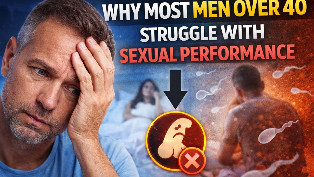 Why Most Men Over 40 Struggle With Sexual Performance