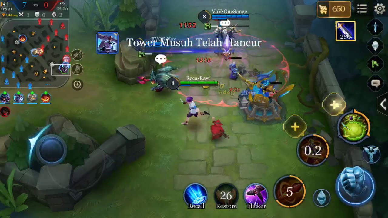 THE JOKER AOV BUILD (HOW TO PLAY JOKER AS MIDLANER) INSTANT KILL!!!