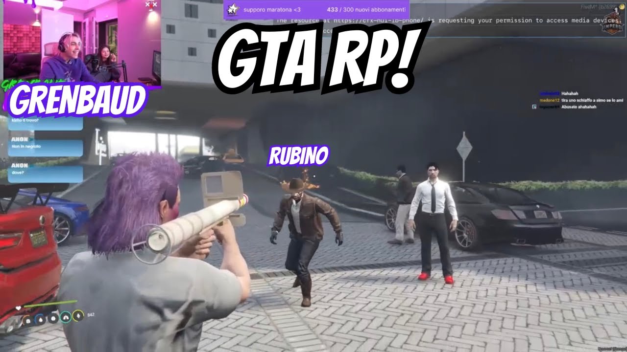 GRENBAUD GIOCA A GTA RP CON LA SUA RAGAZZA!