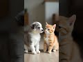 Adorable Puppy & Kitten Friendship!