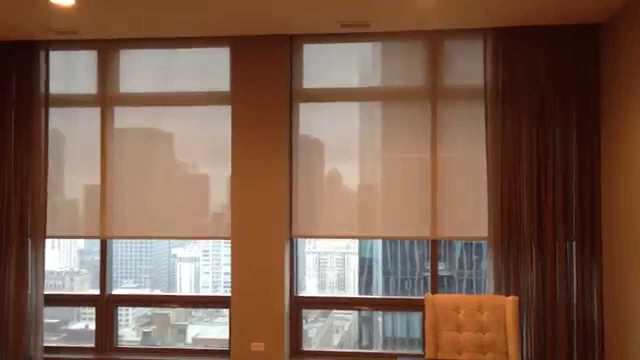 Motorized Roller Shade YouTube