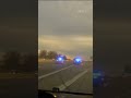 Police car flips during wild high-speed chase in Arkansas