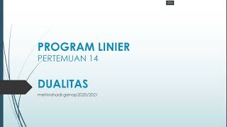 Materi Proglin Pertemuan 14 Part 1