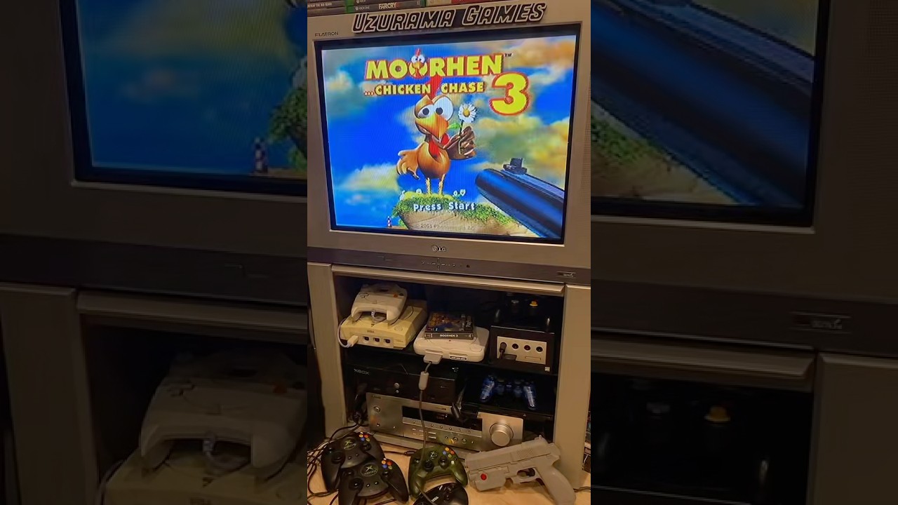 Moorhen 3 on PlayStation 1 🐔🐣 