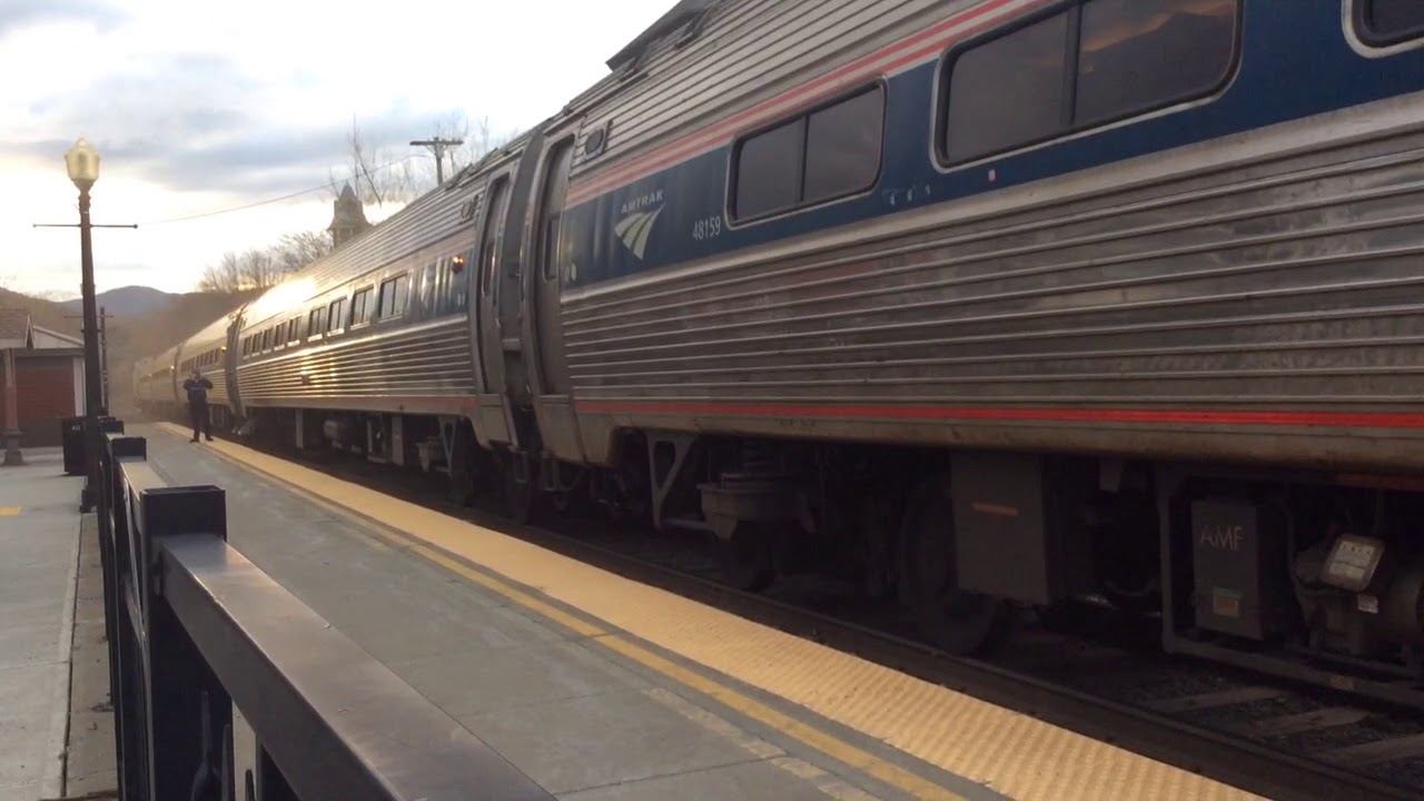 Amtrak Northbound Randolph YouTube