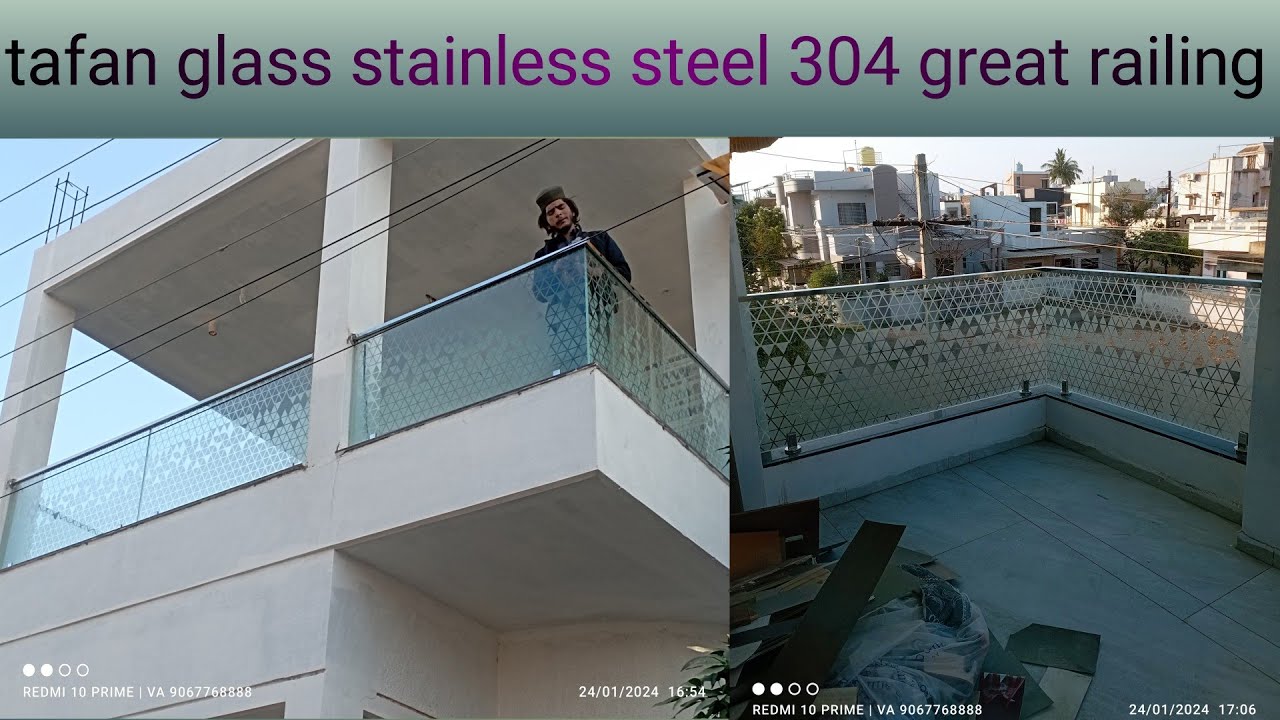 tafan glass stainless steel 304 great railing new design glass railing ...