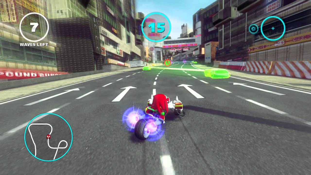 Sonic & All Stars Racing Transformed | Tricky Traffic - World Tour Frozen Valley