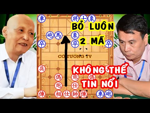 Video Cờ Tướng VƯƠNG GIA LƯƠNG Bỏ 2 MÃ Tấn Công KINH ĐIỂN Hạ... - youtube