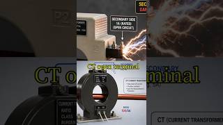 what happened to CT(currentTransformer) secondary open condition #current transformer #viral #short