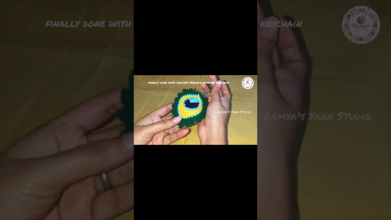 Crochet Morpankh keychain