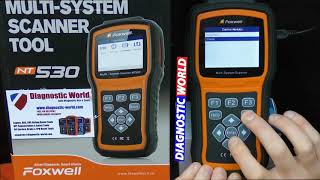 Maserati OBD2 Code Reader NT530 Vehicle & System Coverage Lists Demo