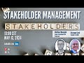 Linkedin live stakeholder management with matthias manegold