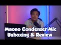 Maono Condenser Mic Unboxing &amp; Review
