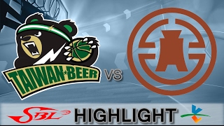 20170205 SBL超級籃球聯賽 台啤vs台銀 Highlight