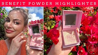 Benefit Cosmetics Cookie or Tickle Golden Pearl Highlighter | ✨ Glow Up with Radiant Skin!
