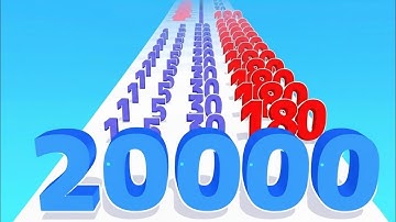 NUMBER MASTER: Number Merge Run: Merge Master Gameplay Walkthrough Android iOS (Math Games) Part 2