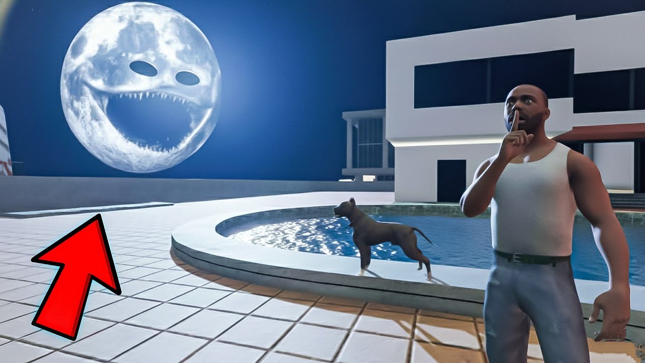 Moon Wakes Up And Attacks On Franklin In Indian Bike Driving 3D | GTA 5