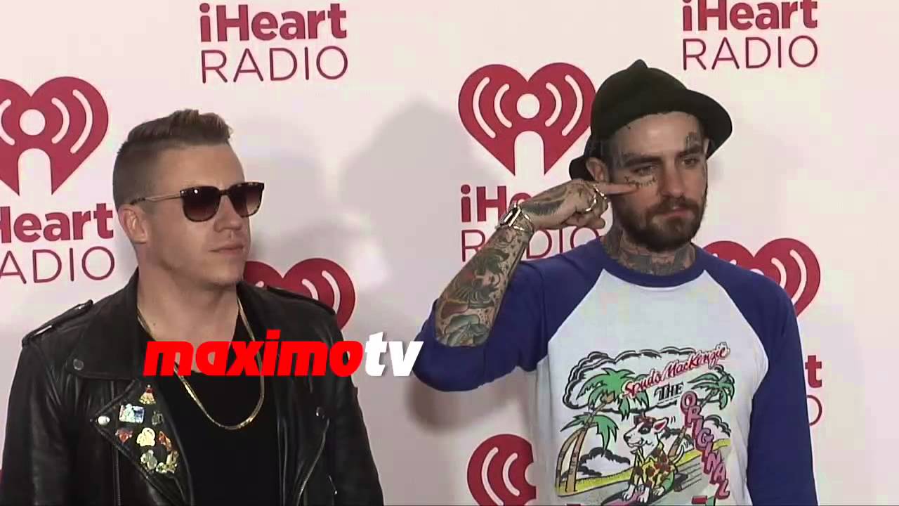 Macklemore & Christopher Mansfield | 2014 iHeartRadio Music Festival | Red Carpet