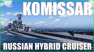 Komissar Soviet Russian Heavy Cruiser World of Warships Wows Preview