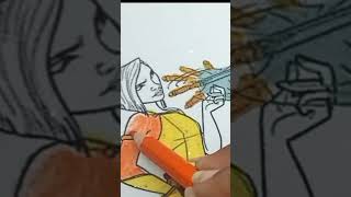 Coloring Raya \u0026 Namaari | Raya and The Last Dragon