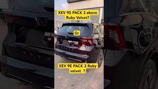 XEV 9S pack 2 above Ruby velvet or 9E ruby velvet what’s looks better in this shade . ❤️❤️👍 comment