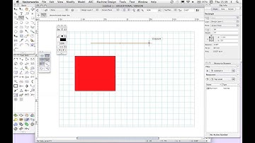 Vectorworks module 1, tutorial 1. Palettes