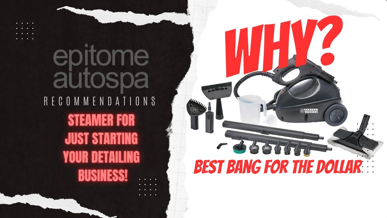 My Harbor Freight Steamer steamcleanerforcardetailing 