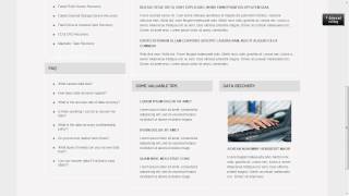 Computer Repair Website Template