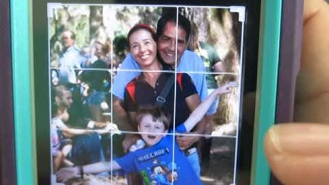 How I print square 4 x 4 photos on my Selphy CP 900 and a layout share