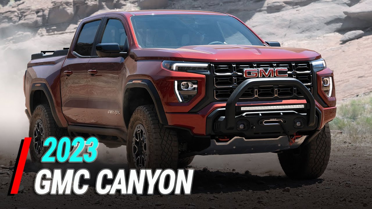 2023 GMC Canyon Combines Luxury And Off-Road Prowess With New Turbo