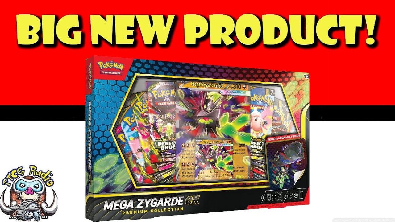 Big New Pokémon TCG Product Revealed! Mega Zygarde ex Premium Collection! (Pokemon TCG News)