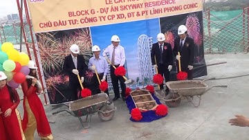 Lễ cất nóc Skyway Residence