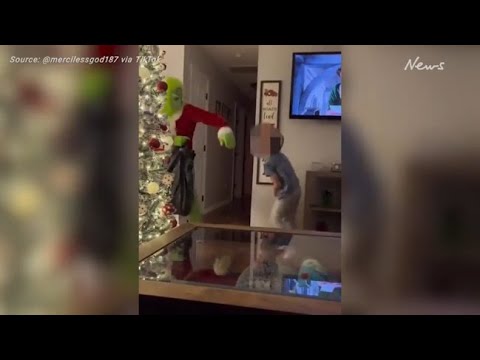 Mum's Brutal Grinch Prank Slammed