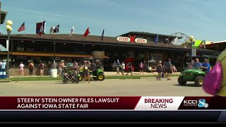 Steer N' Stein owners file lawsuit against Iowa State Fair