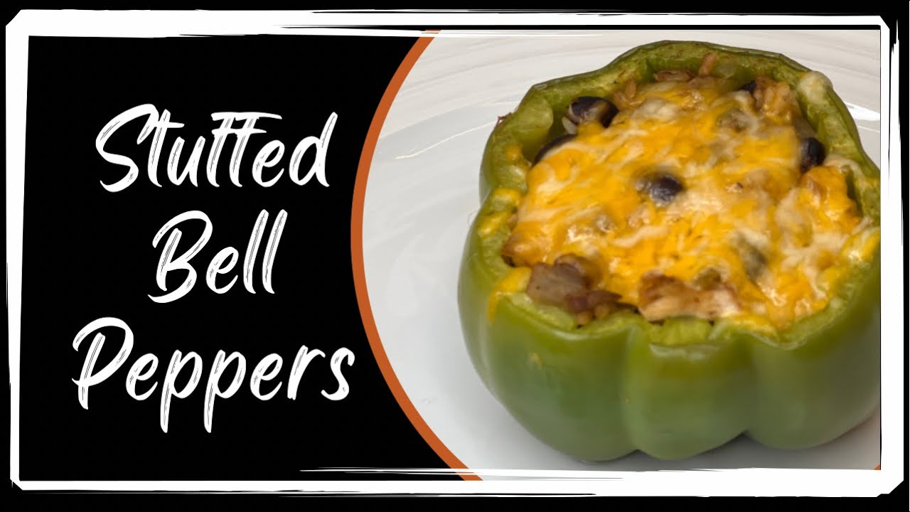 Healthy Stuffed Bell Peppers//Weight Watchers Friendly Recipe 2023