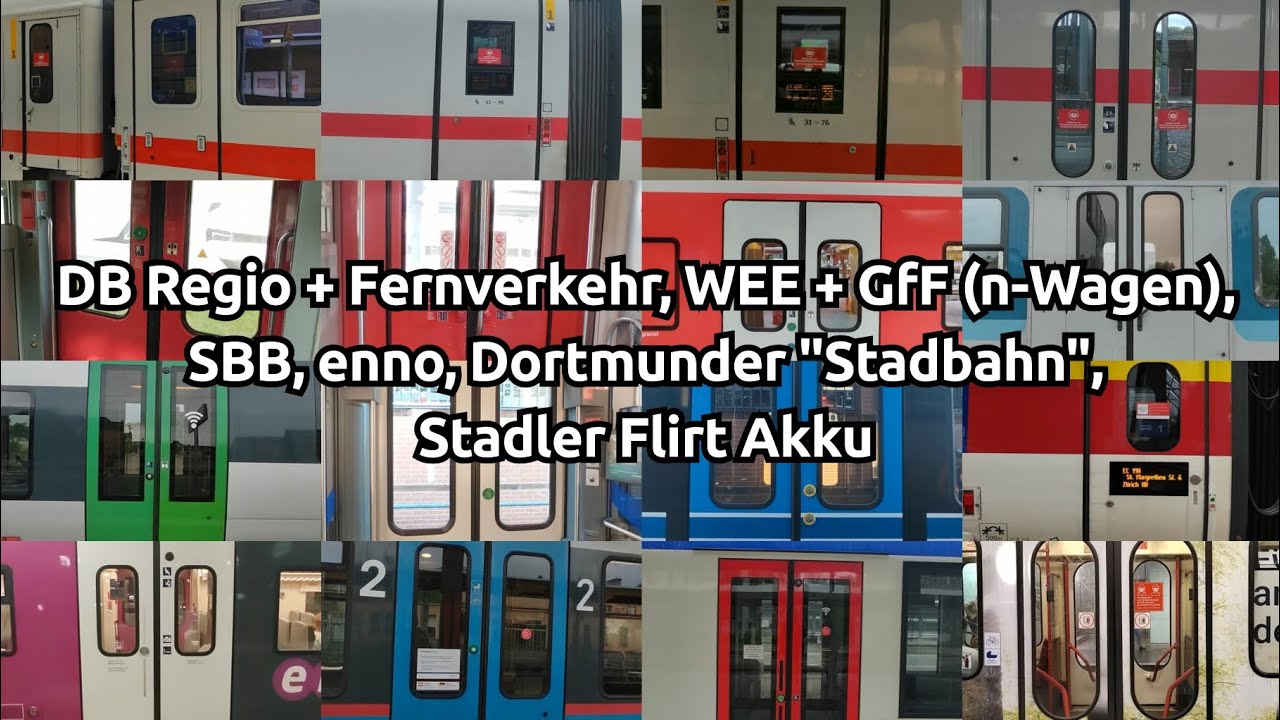 Türen von Zügen (Teil 4)