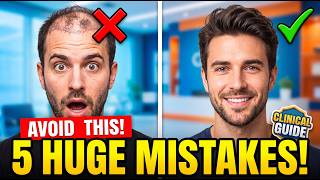 The 5 Biggest Hair Transplant Mistakes Patients Make