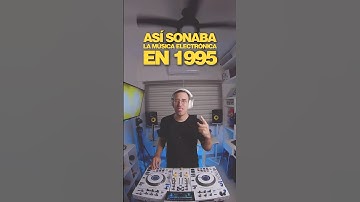 Así sonaba la música electrónica en 1995 🎧 #dj #edm #90s #house #dance