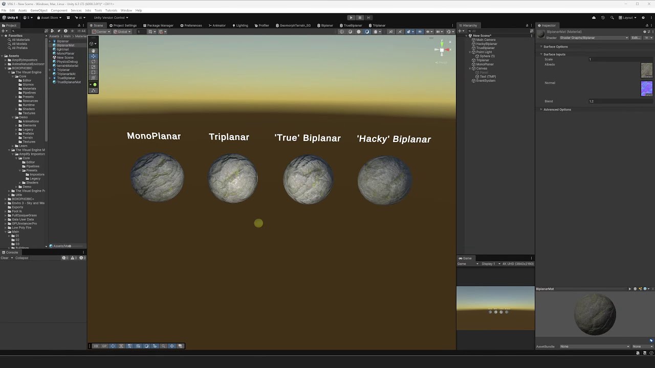 Unity Biplanar Shading URP Shader Graph - YouTube