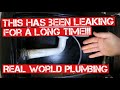 LEAKING TOILET &amp; Ball Valve problems | Plumbers day to day Real World Plumbing