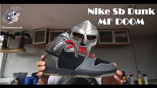 Nike Sb Dunk High MF DOOM Shoe Review #2 - Ft. - YouTube