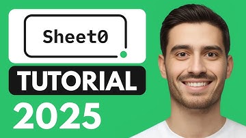 Sheet0 Tutorial (2025) | Turn Any Website Into a Live Spreadsheet in Minutes!