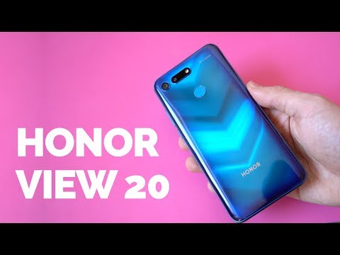 Honor View 20 s průstřelem v displeji - první pohled