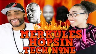 MY DAD REACTS TO Merkules ft Hopsin & Tech N9ne - ''Bass'' REACTION