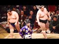 2017.02.05大相撲トーナメント①⑨照ノ富士VS北勝富士(二回戦)＠両国国技館