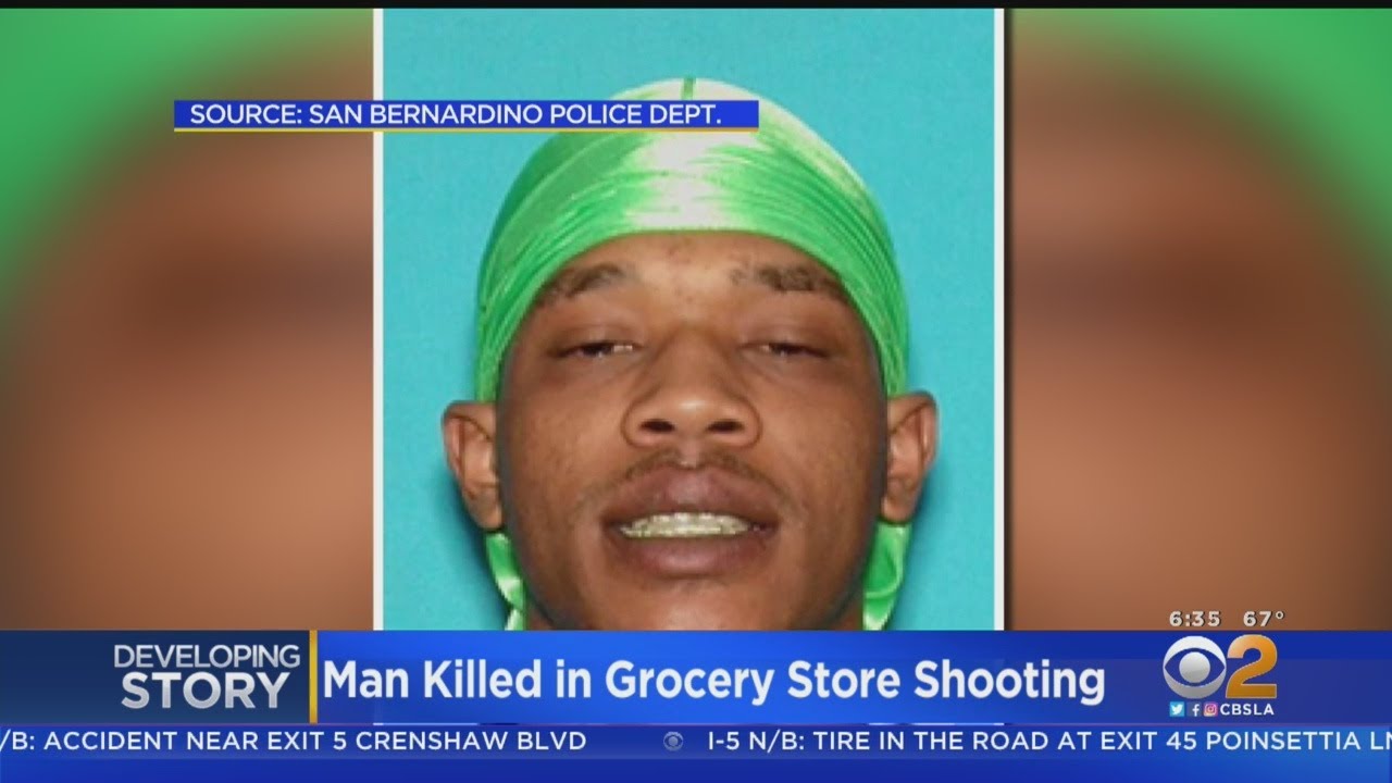 Gunman Sought In Fatal Shooting At San Bernardino Grocery Store