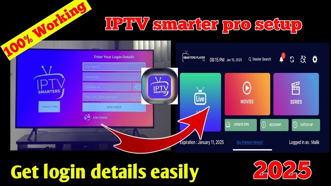 M3U Playlist Setup in IPTV Smarters Pro (2025 Easy Guide) 