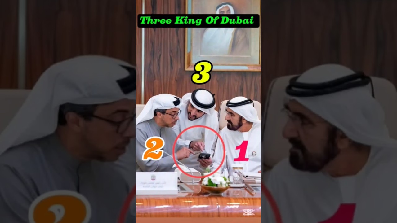 Dubai Royal Family|Sheikh Hamdan father Sheikh Rashid & Sheikh Mansoor